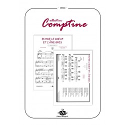 Partition ENTRE LE BŒUF ET L'ÂNE GRIS pdf