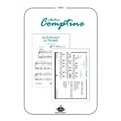 Partition UN ÉLÉPHANT ÇA TROMPE pdf