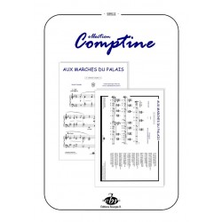 Partition AUX MARCHES DU PALAIS pdf