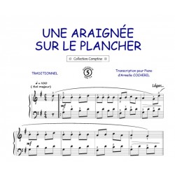 Partition UNE ARAIGNÉE SUR LE PLANCHER pdf