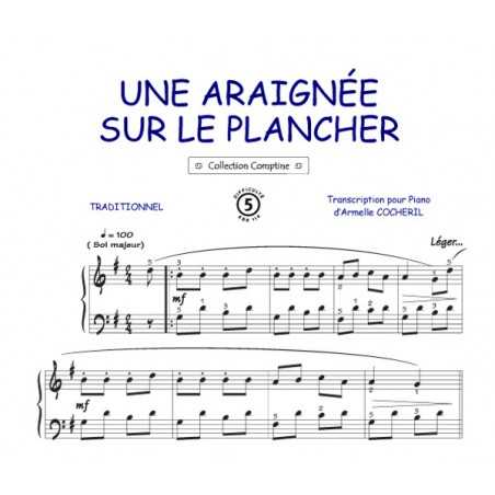 UNE ARAIGNÉE SUR LE PLANCHER