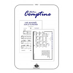 Partition UNE ARAIGNÉE SUR LE PLANCHER pdf
