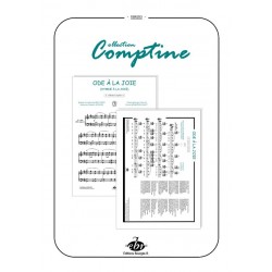 Partition ODE À LA JOIE (HYMNE EUROPÉEN) pdf