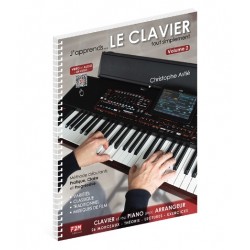 Partition J'APPRENDS LE CLAVIER TOUT SIMPLEMENT VOL.2 Christophe Astié