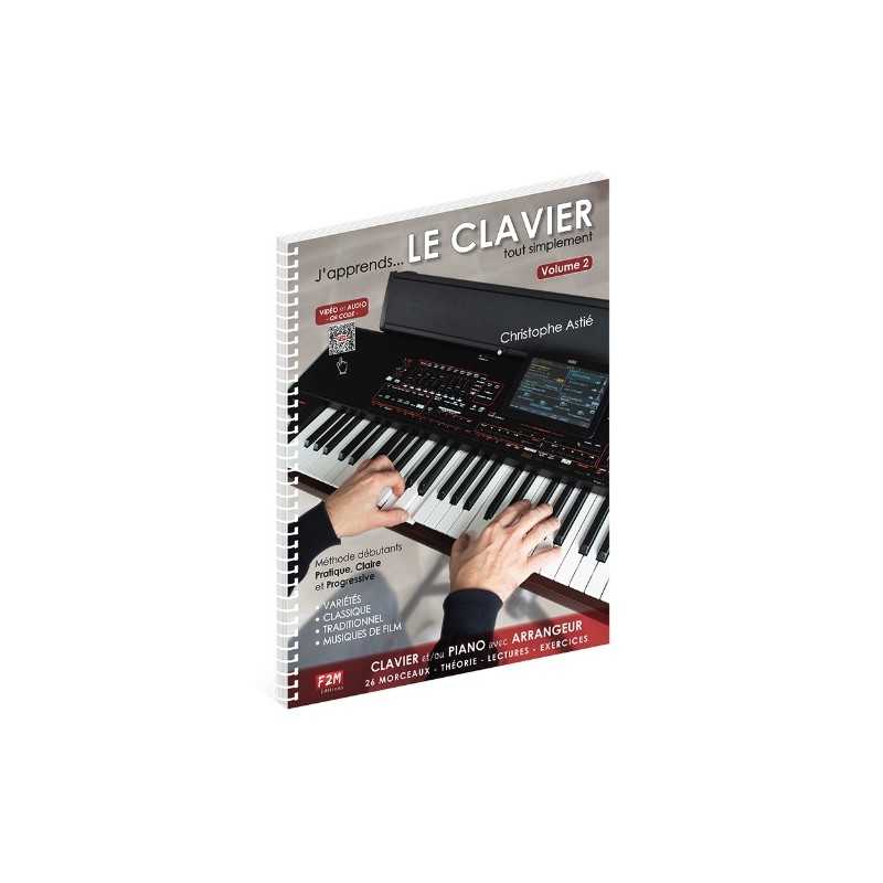 Sheet music J'APPRENDS LE CLAVIER TOUT SIMPLEMENT VOL.2