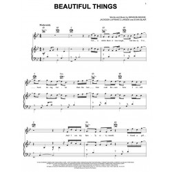 Sheet music BEAUTIFUL THINGS Benson Boone