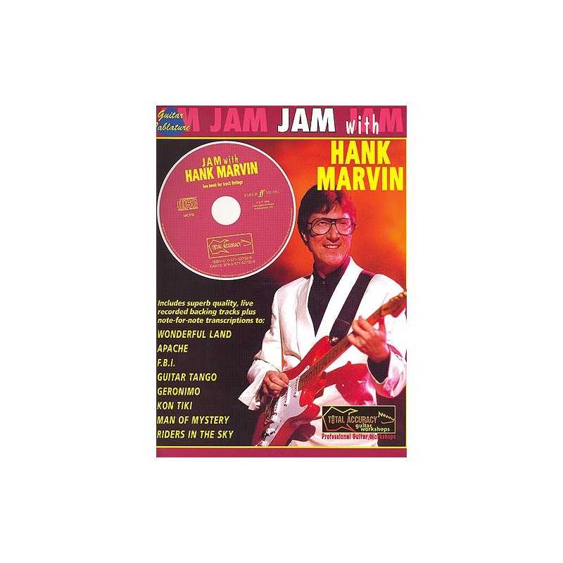 JAM WITH HANK MARVIN (TAB + CD)