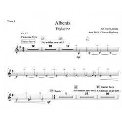 Partitions ALBENIZ (AND 74 MUSICIANS) - THYLACINE