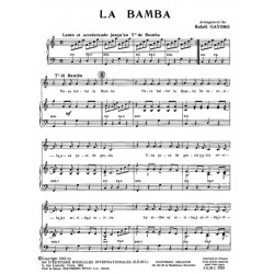 Sheet music LA BAMBA Los Machucambos