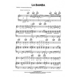 Sheet music LA BAMBA Ritchie Valens