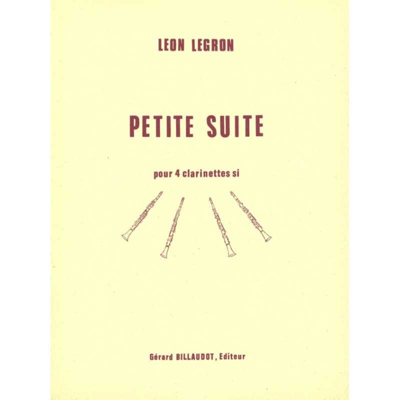 Sheet music PETITE SUITE Léon LEGRON