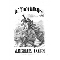 Partition LA DÉFENSE DU DRAPEAU Mme AMIATI PDF