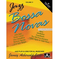 Partition AEBERSOLD VOL.31 JAZZ BOSSA NOVAS