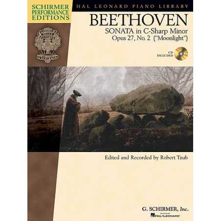 BEETHOVEN : SONATA IN C SHARP MINOR OP.27 (+CD)