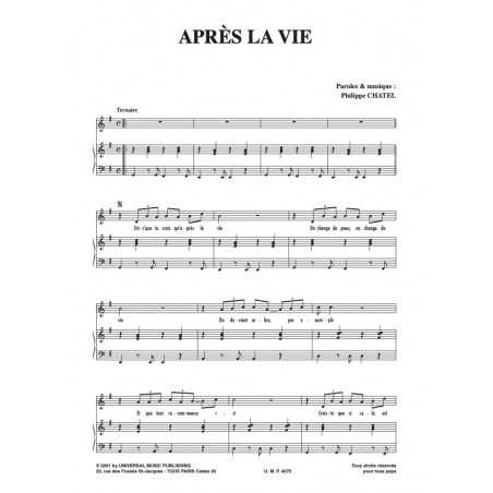 APRÈS LA VIE