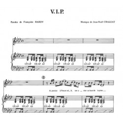 Partition V.I.P Françoise HARDY
