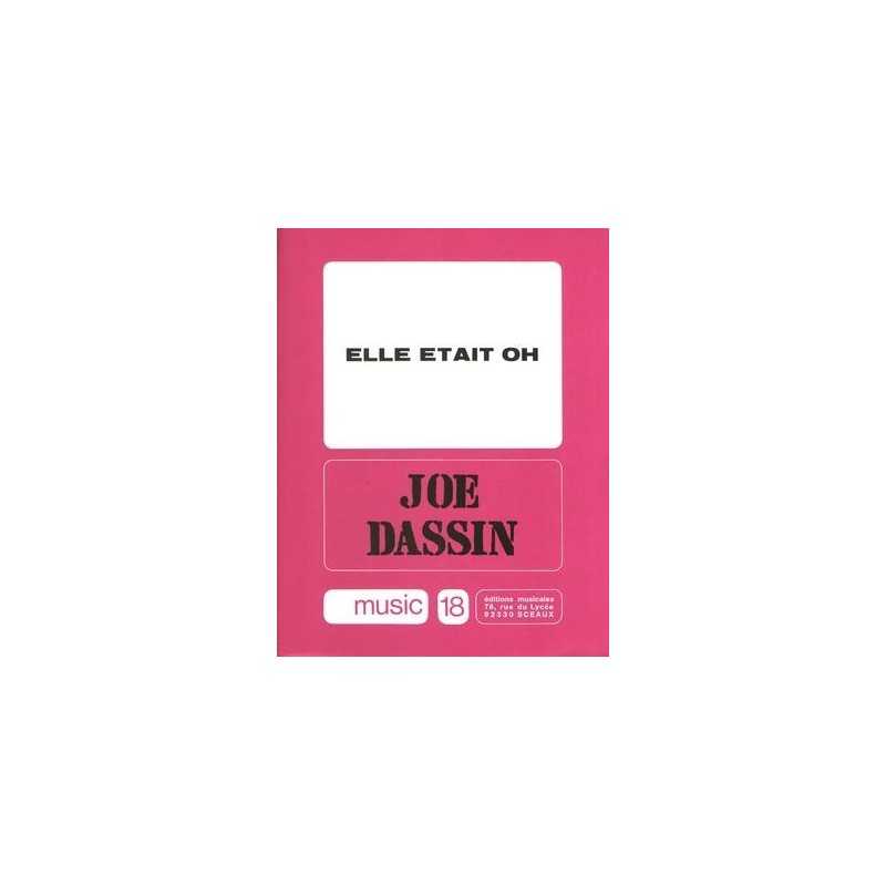 Sheet music ELLE ÉTAIT OH Joe Dassin