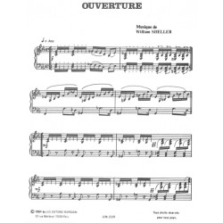 Partition OUVERTURE William Sheller pdf