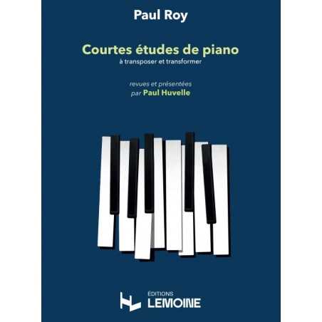 COURTES ÉTUDES POUR PIANO À TRANSPOSER ET TRANSFORMER