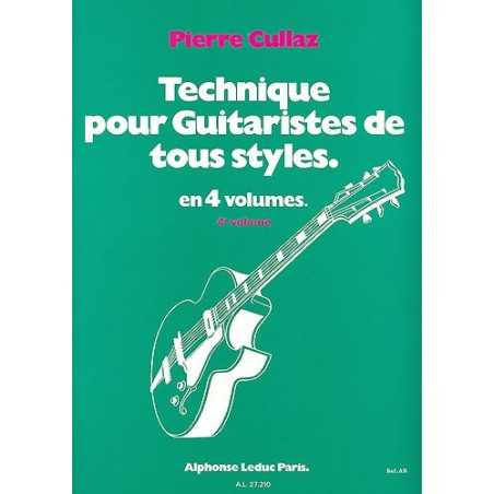 TECHNIQUE POUR GUITARISTES DE TOUS STYLES (VOL.4)