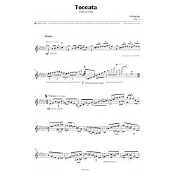 Sheet music TOCCATA Fu Ping RYU