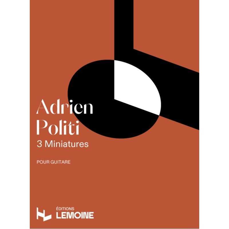 Partition 3 MINIATURES Adrien POLITI