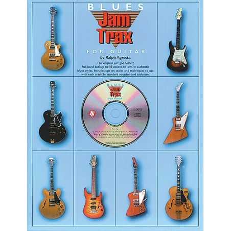 JAM TRAX BLUES FOR GUITAR (+CD)