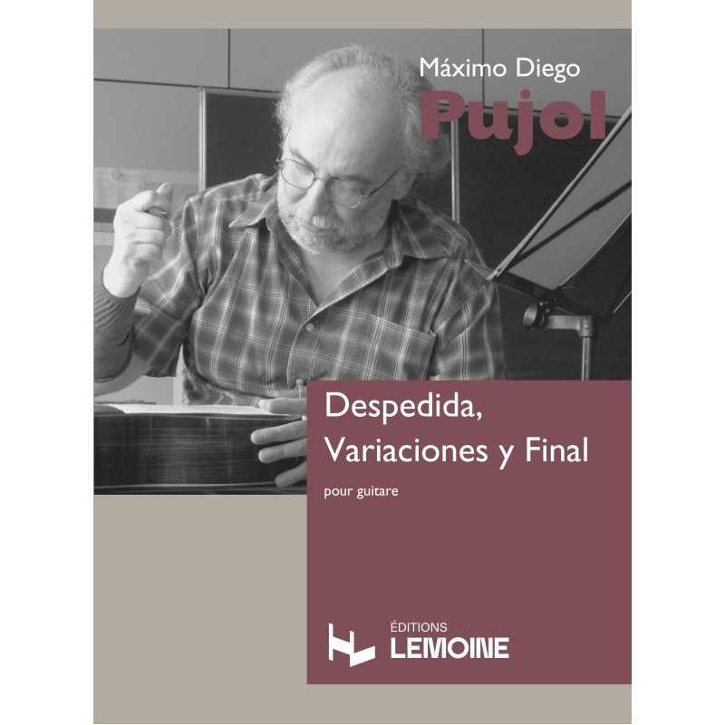 Sheet music DESPEDIDA VARIACIONES Y FINAL Maximo Diego PUJOL