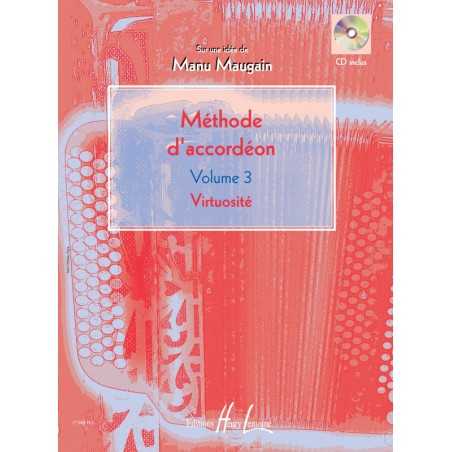 MÉTHODE D'ACCORDÉON VOL.3 (+CD)