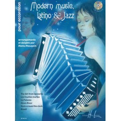Sheet music MODERN MUSIC LATINO AND JAZZ Manu MAUGAIN
