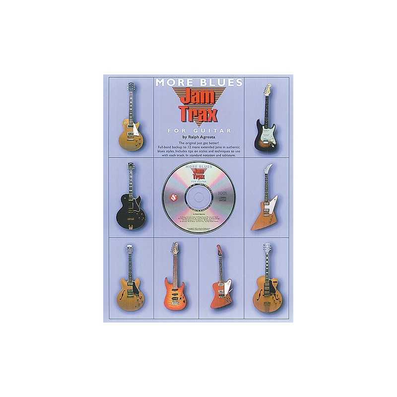 JAM TRAX MORE BLUES FOR GUITAR (TAB + CD)