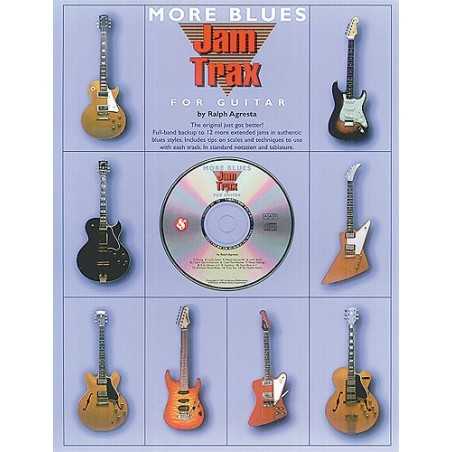 JAM TRAX MORE BLUES FOR GUITAR (+CD)