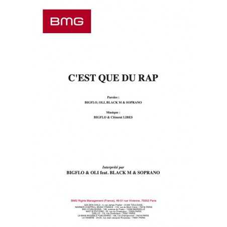 C'EST QUE DU RAP