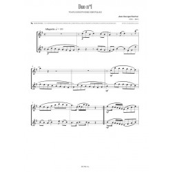 Sheet music 20 DUOS DU XIXE SIÈCLE Nicolas Prost