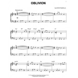Partition OBLIVION Astor PIAZZOLLA