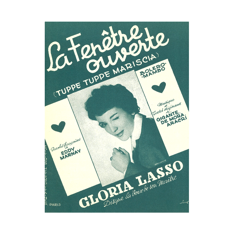 Sheet music LA FENÊTRE OUVERTE by Gloria LASSO