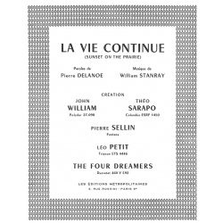 Partition LA VIE CONTINUE de John WILLIAM