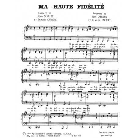 MA HAUTE FIDÉLITÉ