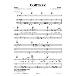 Sheet music CORTEZZ VARNISH LA PISCINE pdf