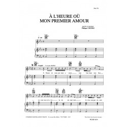 Sheet music MON PREMIER AMOUR Philippe UMINSKI PDF