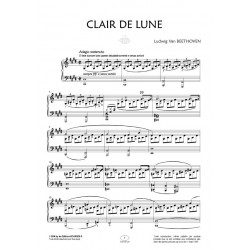 Sheet music CLAIR DE LUNE OP.27 N°2 Ludwig van Beethoven pdf