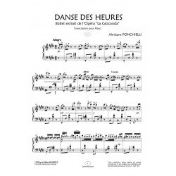 Partition DANSE DES HEURES Amilcare PONCHIELLI PDF
