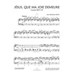 Partition JÉSUS, QUE MA JOIE DEMEURE BWV 147 Jean-Sébastien BACH pdf
