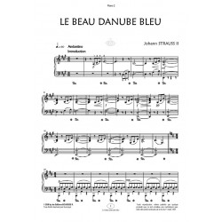 Partition LE BEAU DANUBE BLEU (LA MAJEUR) Johann STRAUSS PDF