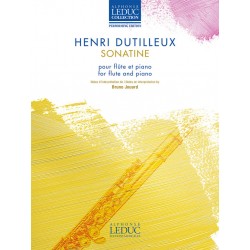 Partition SONATINE Henri Dutilleux