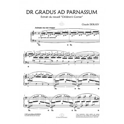 Sheet music DR GRADUS AD PARNASSUM