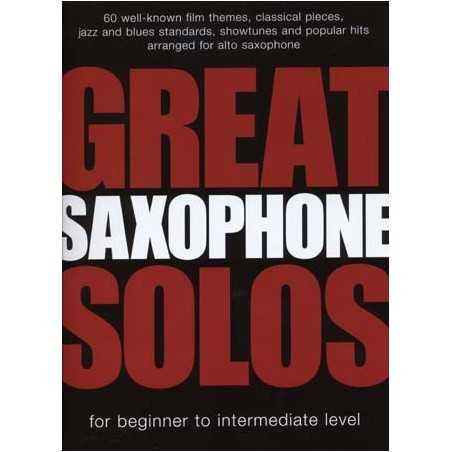 GREAT SAXOPHONE SOLOS