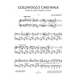 Sheet music GOLIWOGG'S CAKE-WALK Claude DEBUSSY pdf