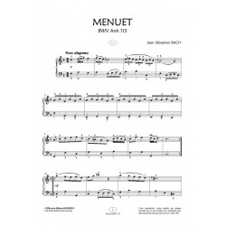 Partition 2 MENUETS Jean Sébastien Bach pdf