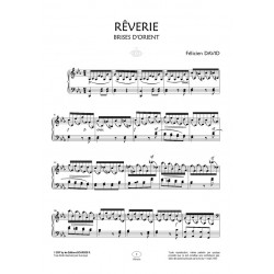 Sheet music RÊVERIE (DO MAJEUR) Félicien DAVID pdf